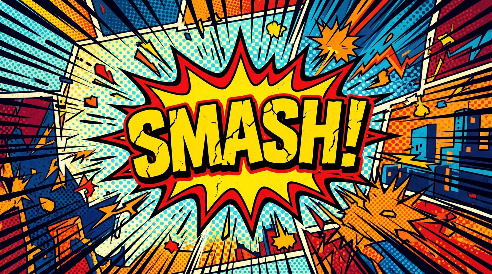 Vintage Comic Background Free Download for Retro Artwork
