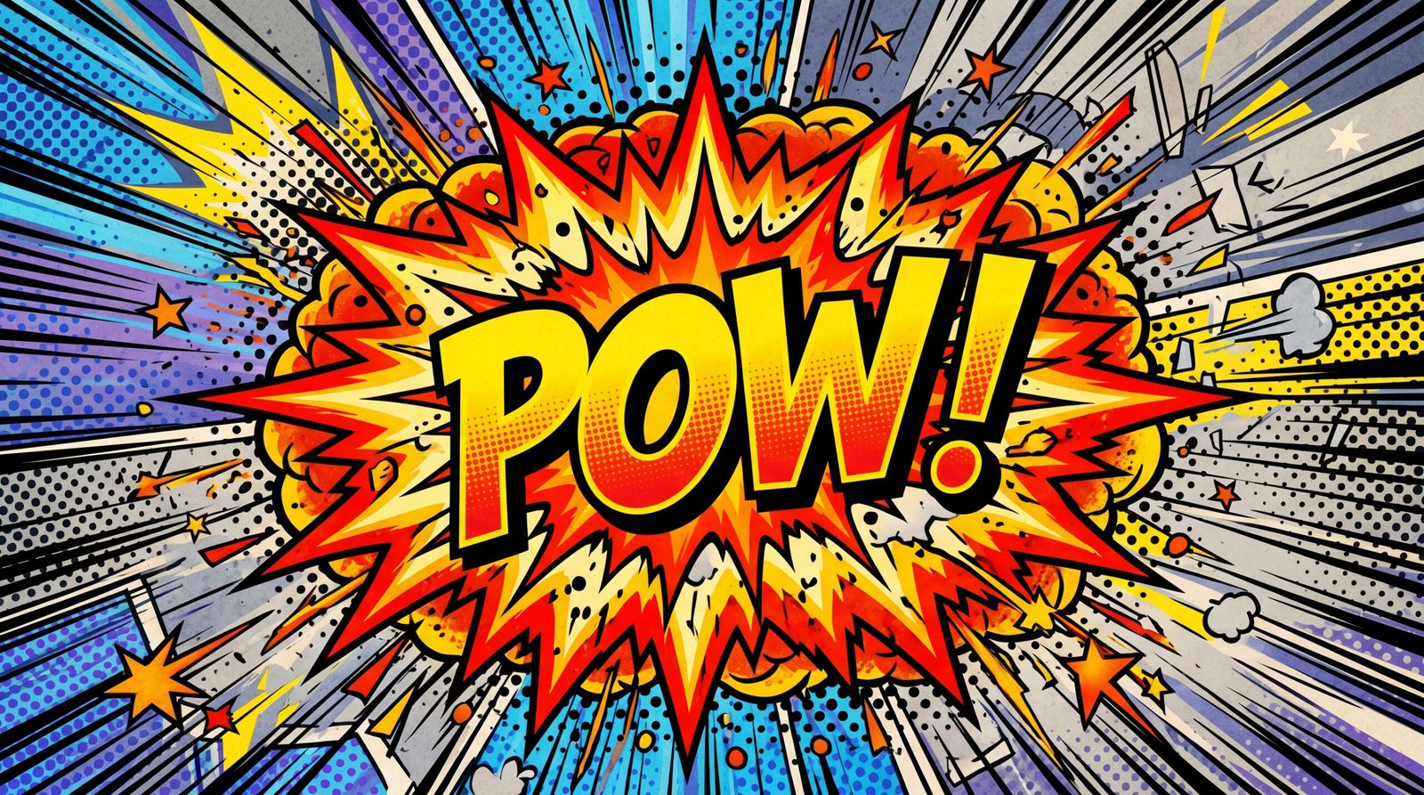 Comic Halftone Background Free Download for Graphic Projects