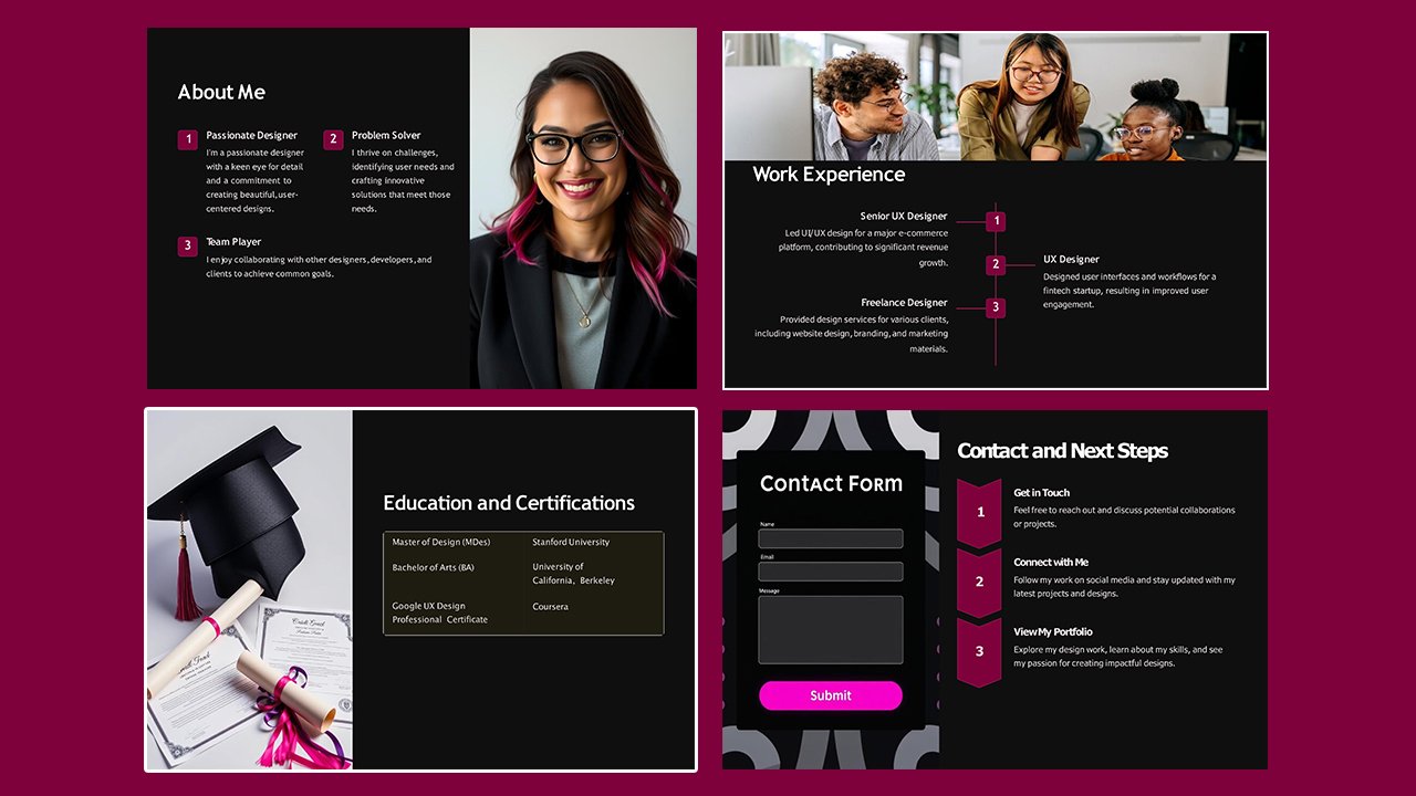 Free Portfolio Concept Slides themes and PowerPoint templates - Microsoft Powerpoint Templates Free Download