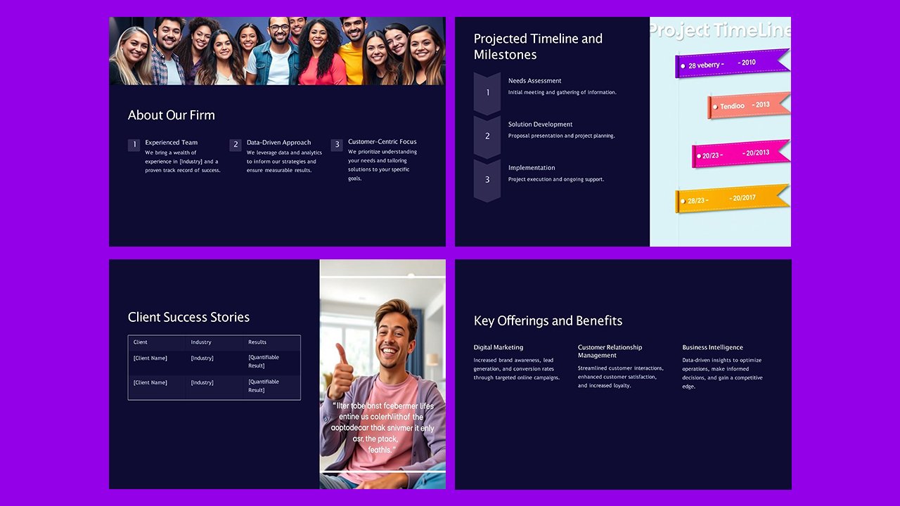 Free Sales Proposal Concept Slides themes and PowerPoint templates - Microsoft Powerpoint Templates Free Download