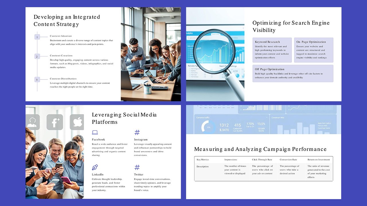 Free Digital Marketing Strategy Concept Slides themes and PowerPoint templates - Microsoft Powerpoint Templates Free Download