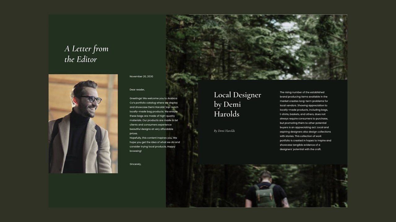 Portfolio Catalog Template - Indesign Templates Free Download