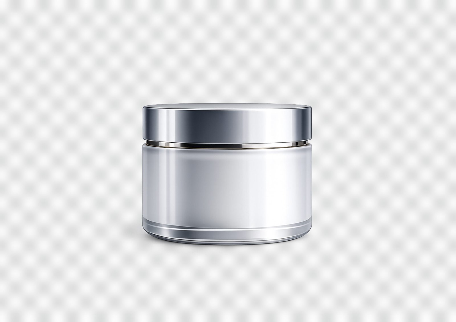 Free Download Cosmetic Container Mockup PNG – High-Quality Skincare Packaging Mockup