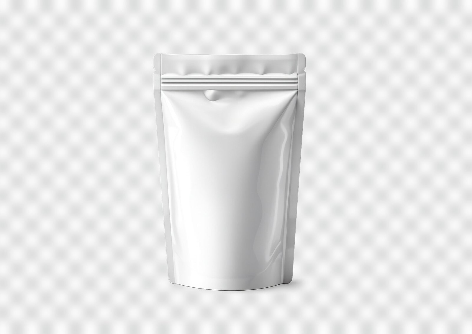 Free PSD & PNG Blank Pouch Mockup – Realistic Packaging Mockup with Transparent Background
