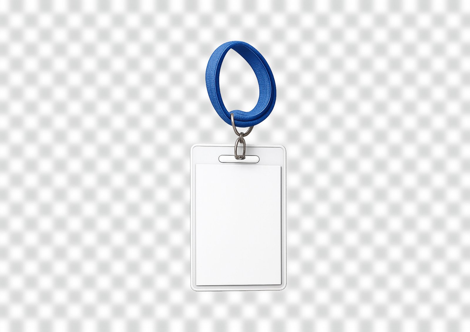 Free ID Card Mockup PNG Download – Realistic Employee Badge Template